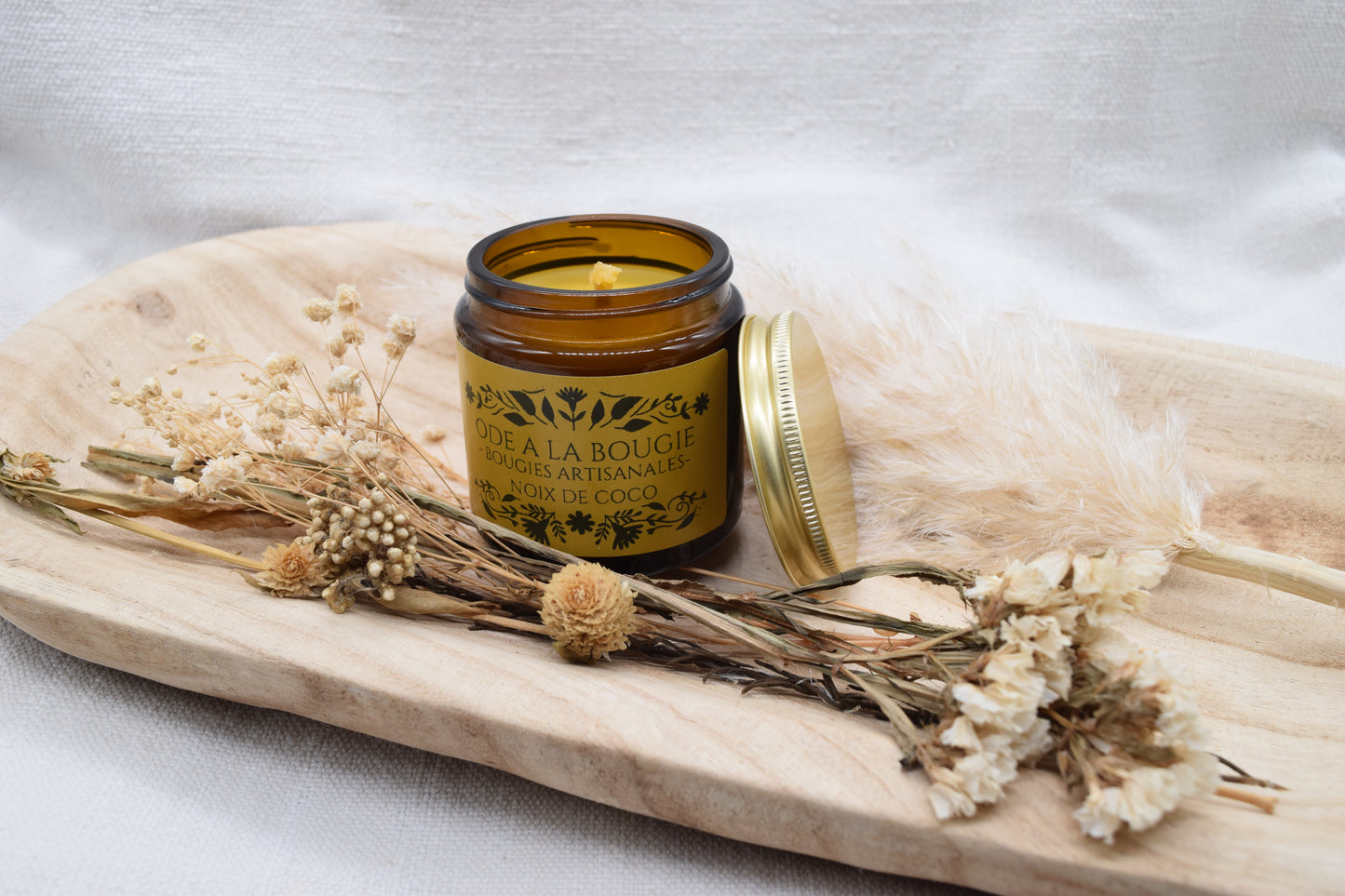 Bougie parfumée à la Noix de Coco