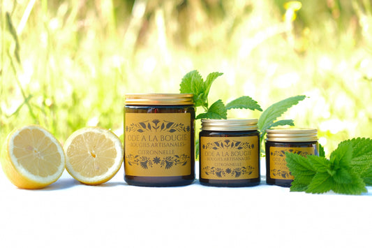 Bougie parfumée à la Citronnelle
