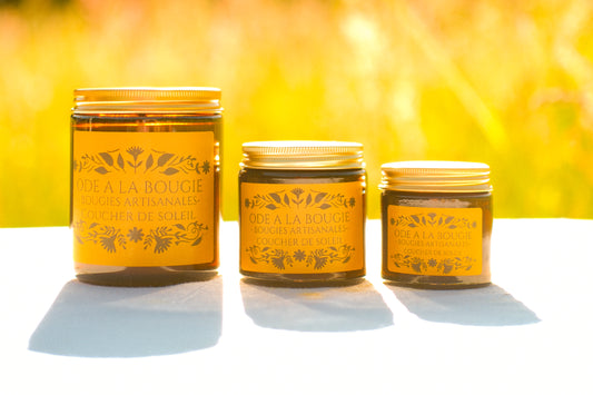 Bougie parfumée Coucher de Soleil