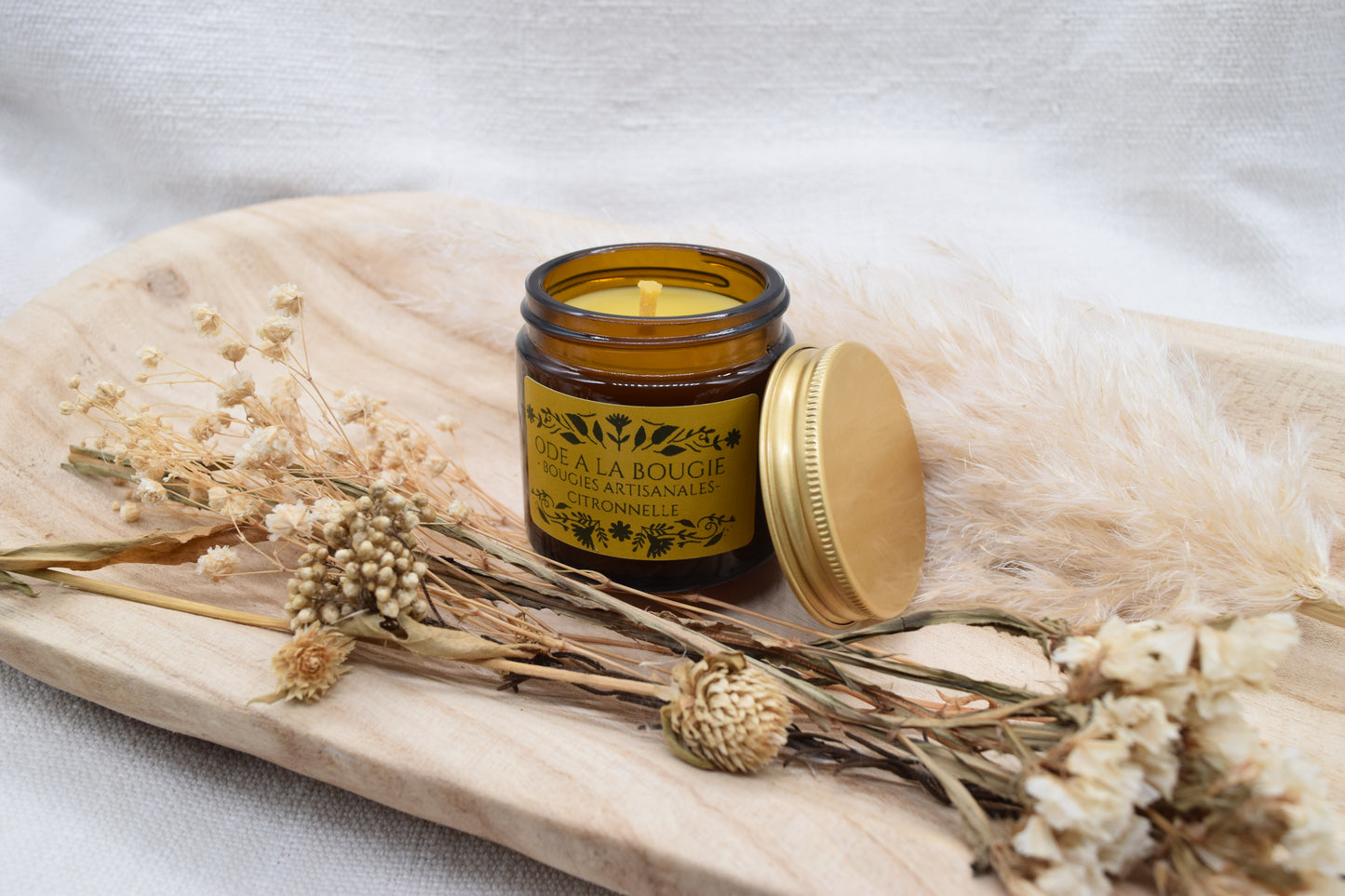 Bougie parfumée à la Citronnelle