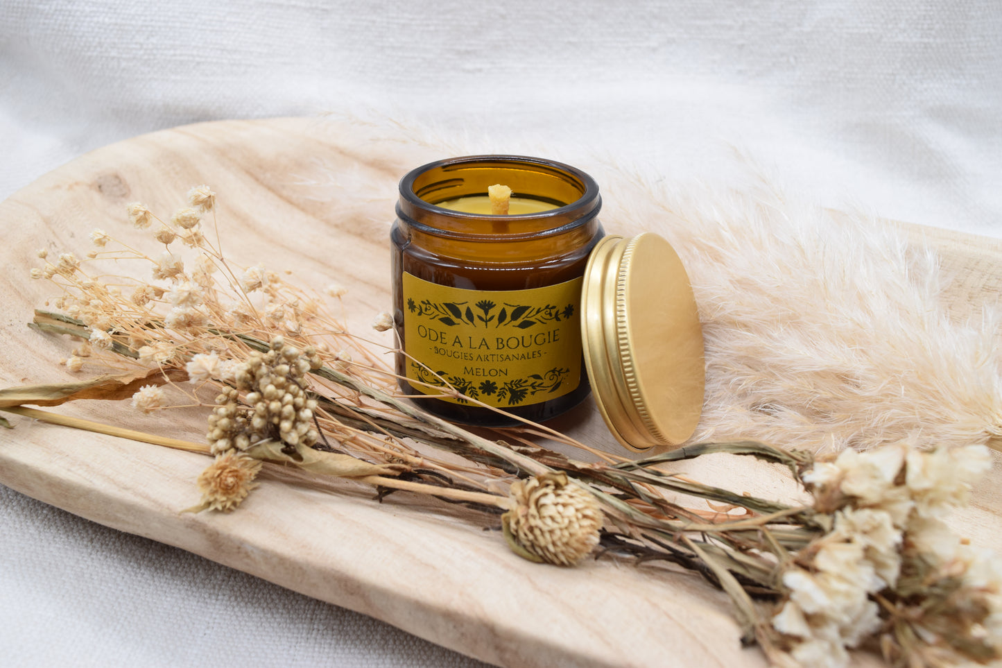 Bougie parfumée au Melon