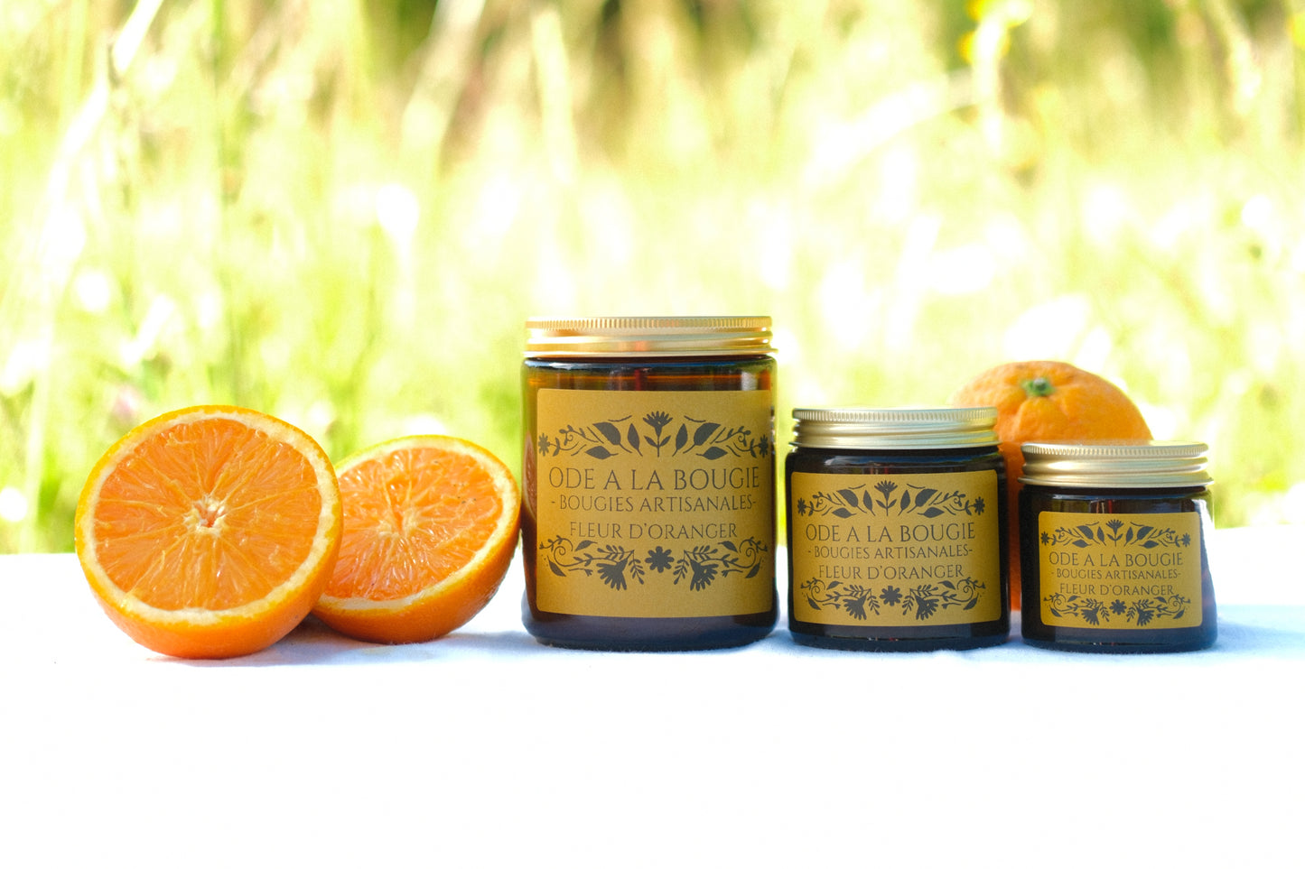 Bougie parfumée à la Fleur d’Oranger